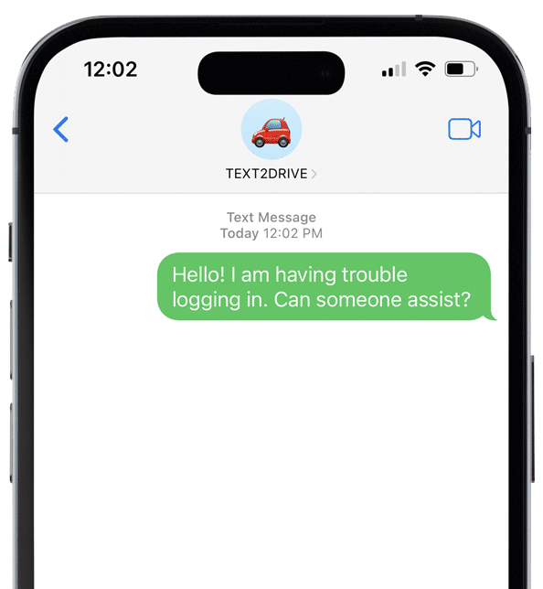 Text2Drive Support Contact Information